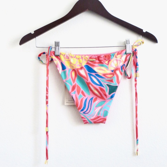 NEW! Kenny Flowers The Colombia  Adjustable Thong Bikini Bottom SZ S, L - Picture 6 of 8